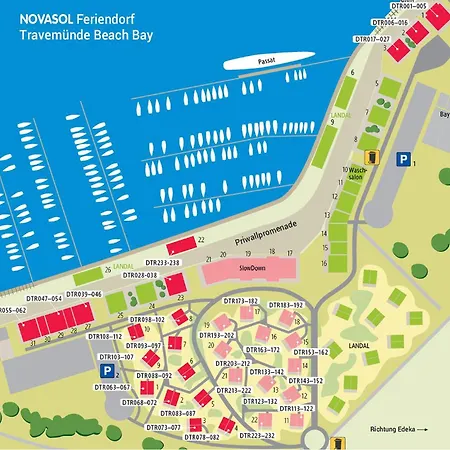 Priwallpromenade 23, Whg 11 Daire *